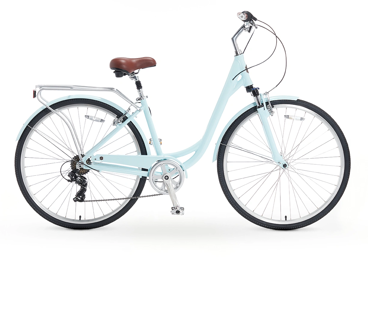 A/O Damen Jackie 7-Gang Hybridfahrrad: Dein täglicher Begleiter für Komfort und Freiheit auf zwei Rädern!